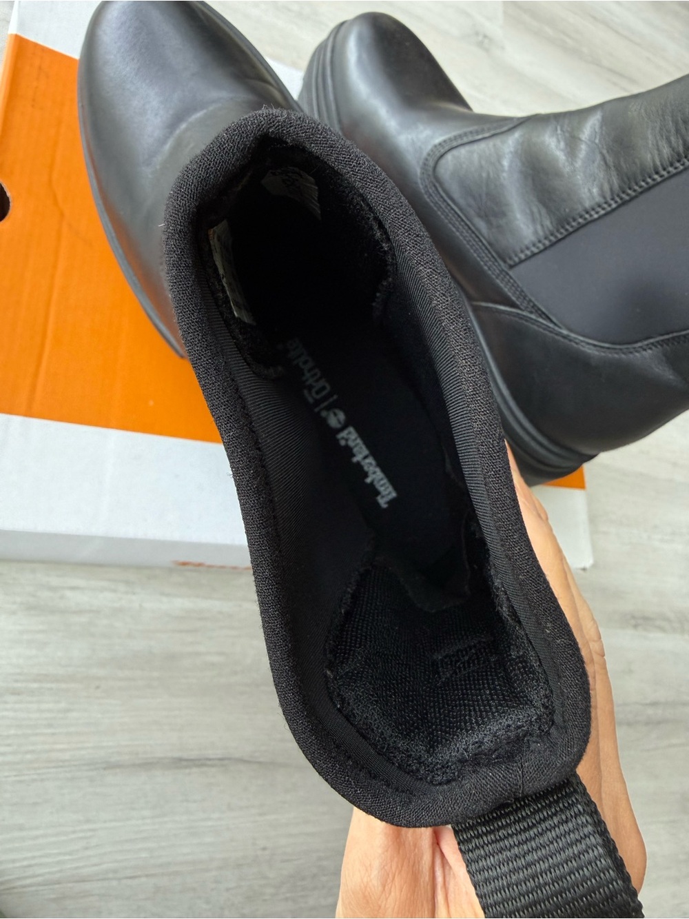 Timberland Black Everleigh Chelsea Ankle Boots - Picture 6 of 7